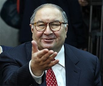 Obchodný magnát Ališer Usmanov - piaty najbohatší ruský biznismen v oblasti ťažobného priemyslu a spracovania kovov