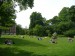 relax v parku botanickej záhrady v Kodani